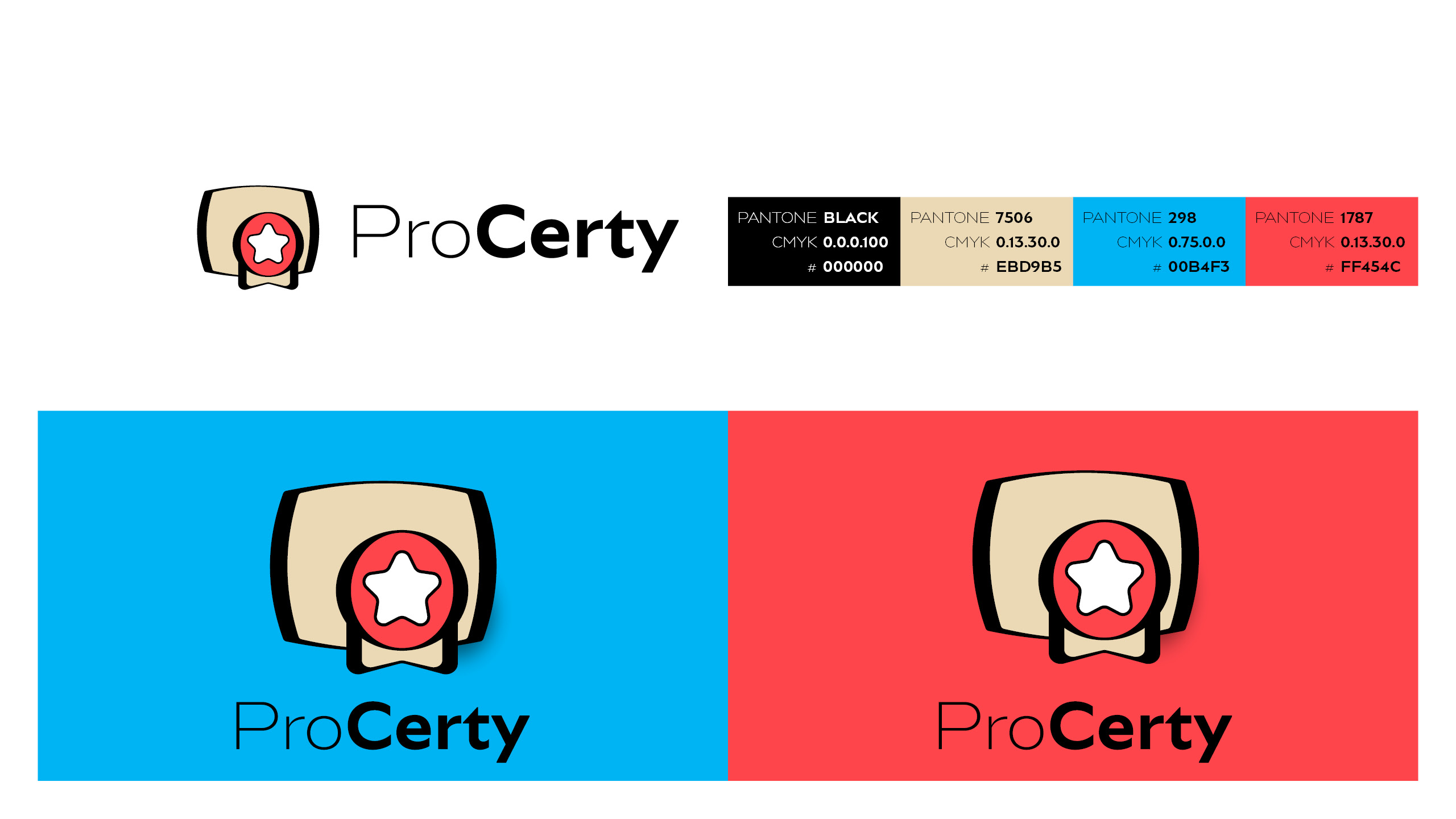 ProCerty brandbook Logobou-Design 13