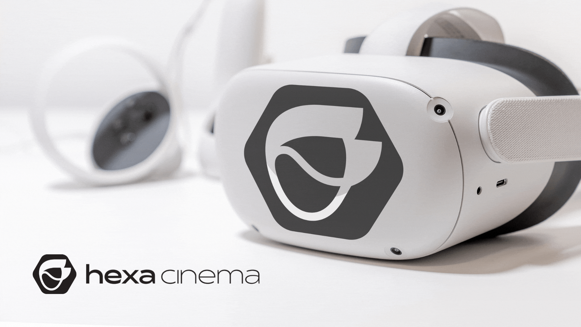 HEXA CINEMA 1 slaider logobou design