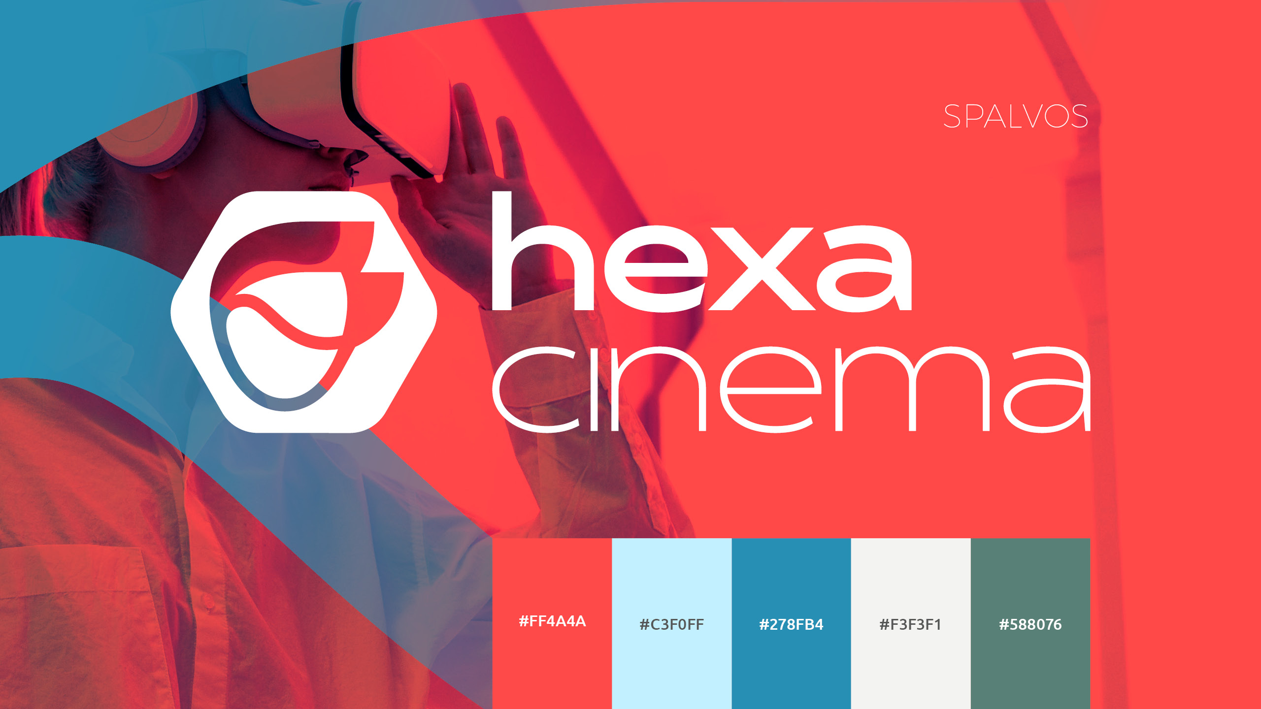 HEXA CINEMA logobou design 6