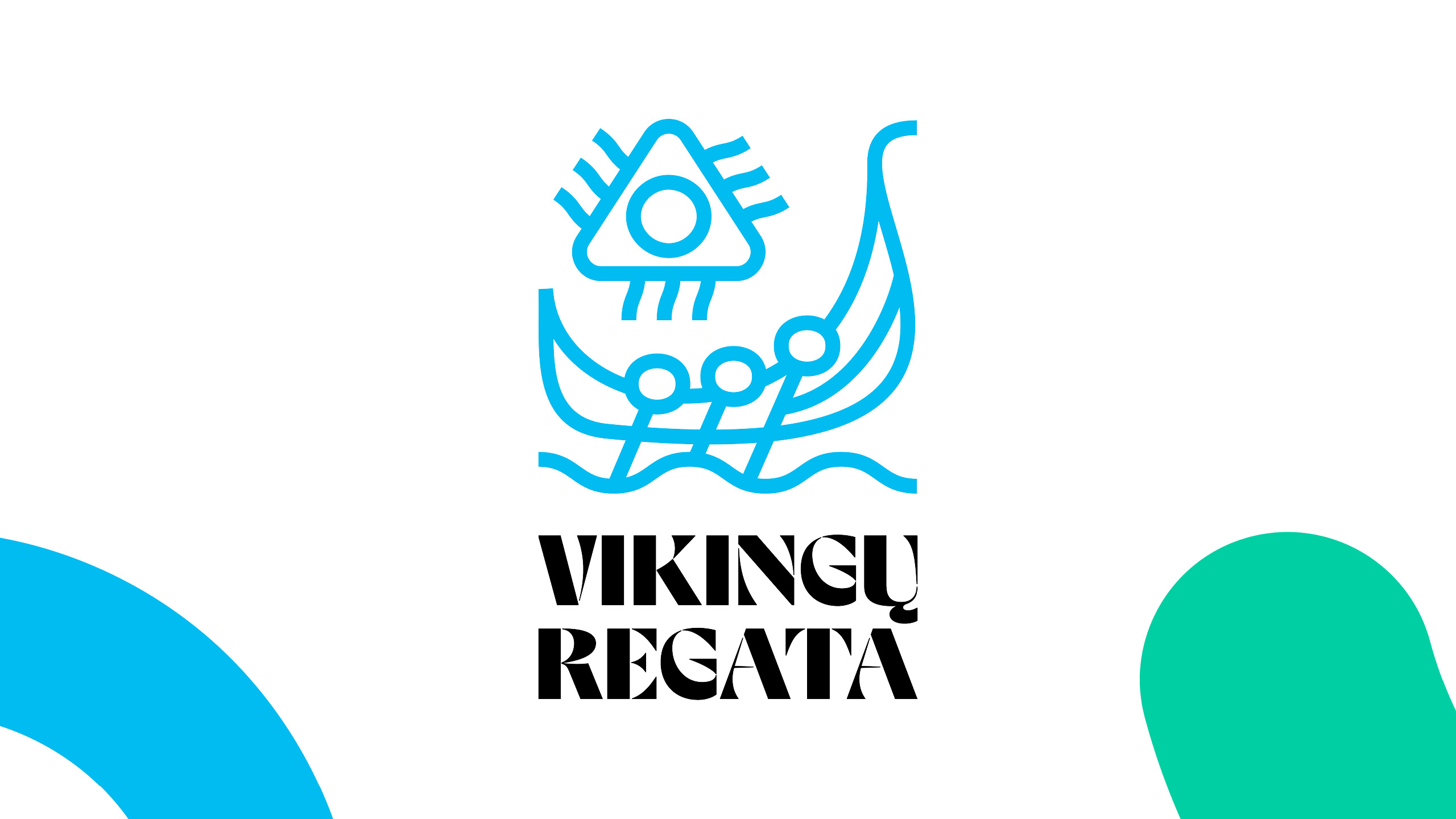 Vikingu Regata logobou design 4